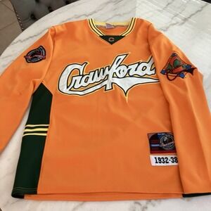 Vintage Negro Leagues Jersey XL Crawford Pittsburgh Throwback  PNLPA #35